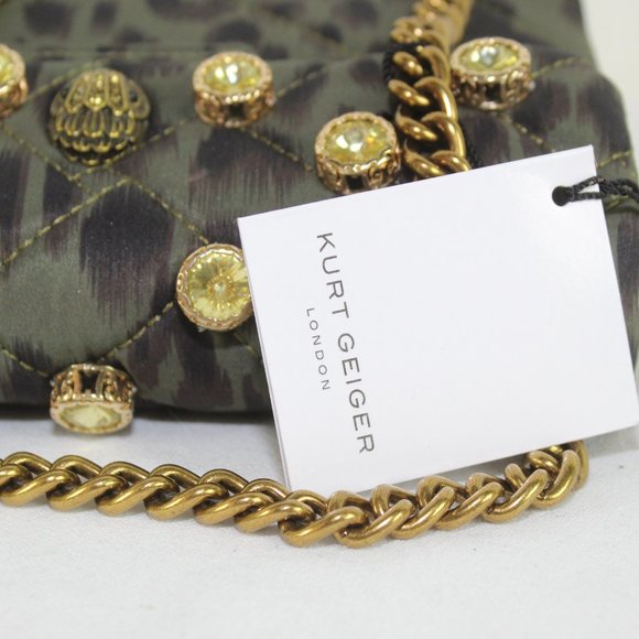 KURT GEIGER Ladies Chain Strap Shoulder Bag New - Picture 5 of 6